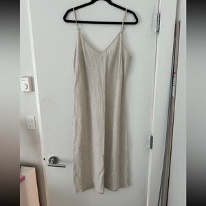 Wilfred only linen slip dress size L